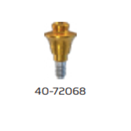 Straight Paltop Equator Abutment Conical H2mm
