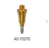 Straight Paltop Equator Abutment Conical H4mm