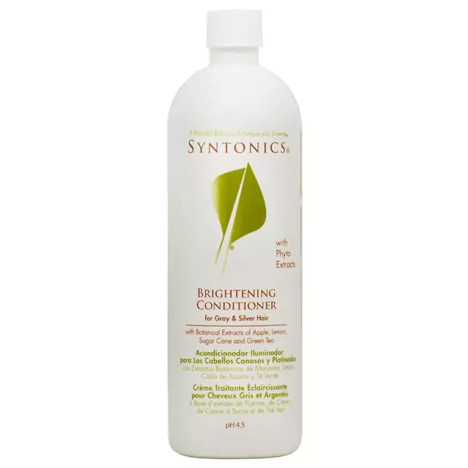 Syntonics Brightening Conditioner for Gray & Silver Hair 16oz