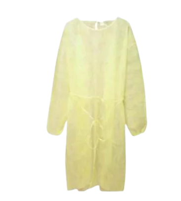 Insulations Gown yellow